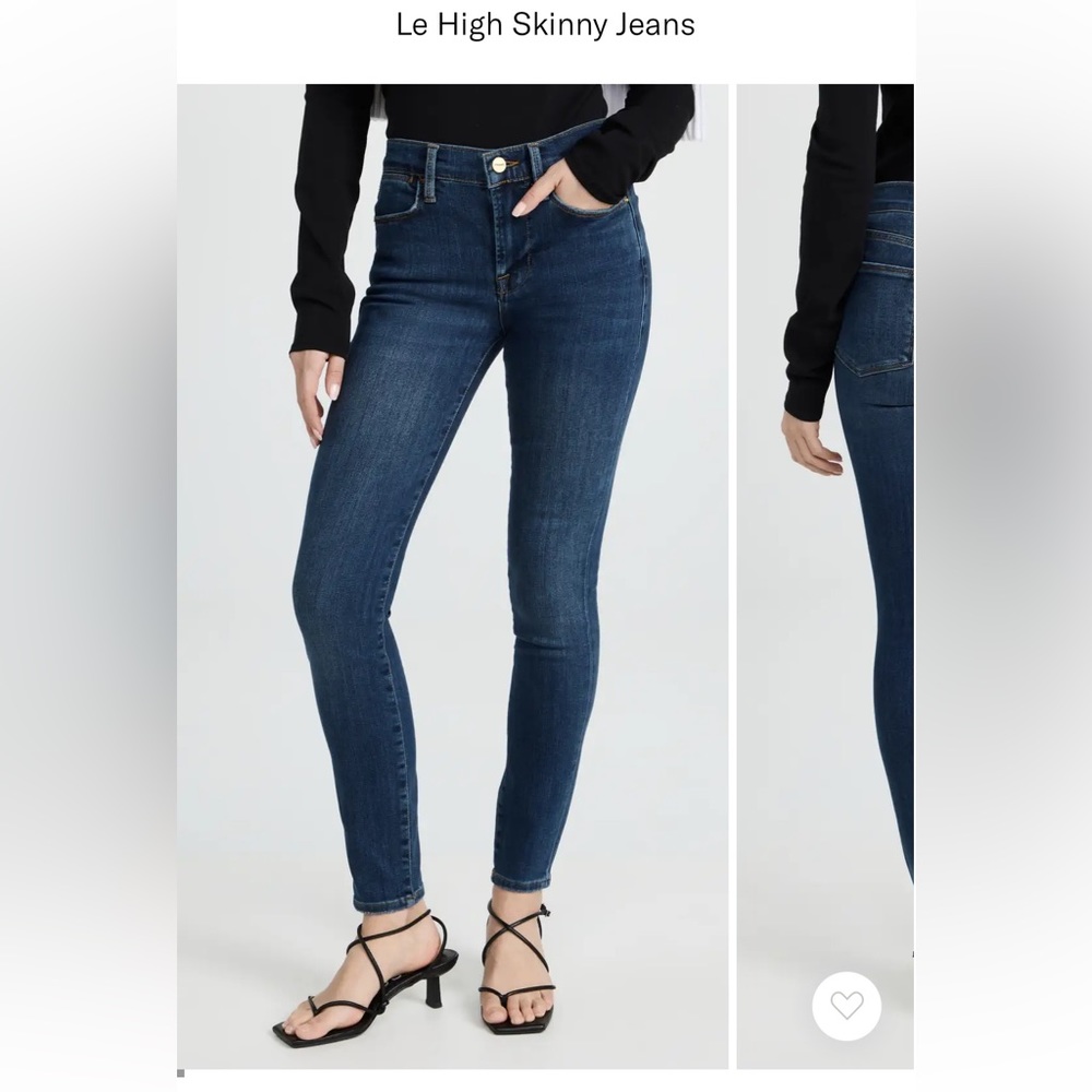 Frame Le High Skinny Size 25